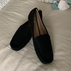 Black Suede Loafers